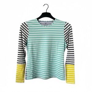 Lands End Long Sleeve Swim Top Skinrash Swim Shirt Small